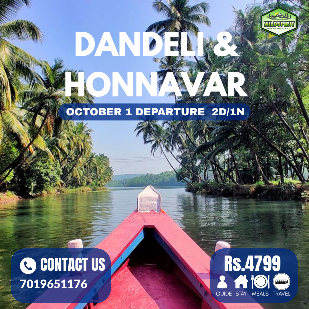 Dandeli Water Sports, Yana Caves & Honnavara Backwaters Trip from Bangalore