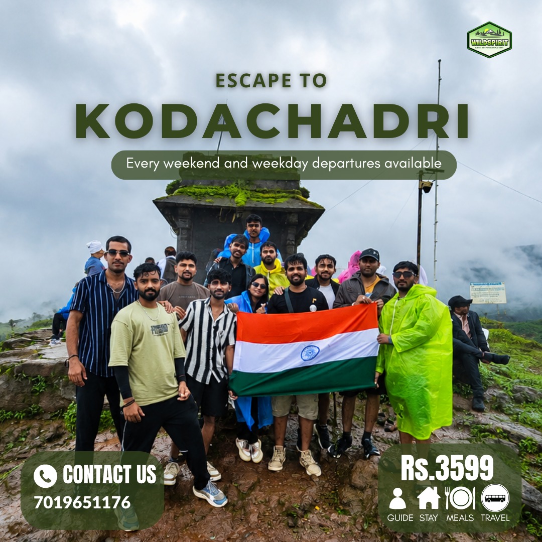 Kodachadri & Hidlumane Falls Trek..🧭 