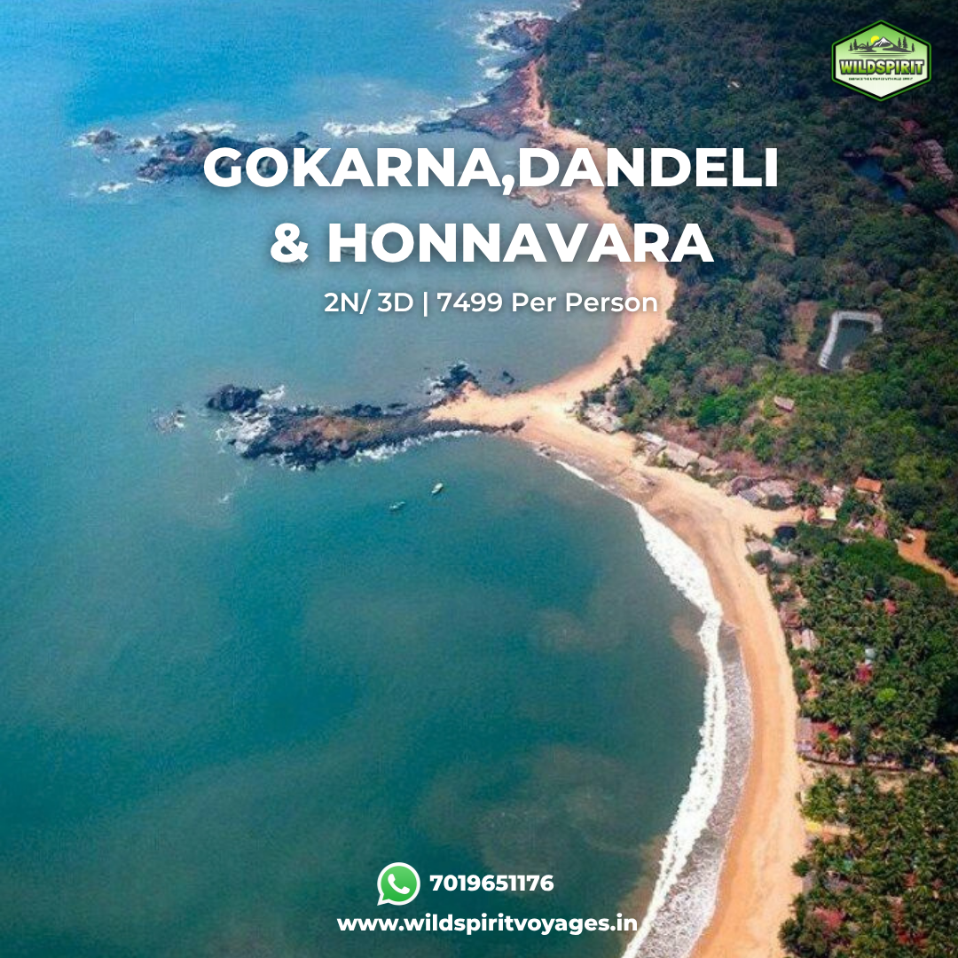Dandeli  ,Yana Caves ,gokara,& Murudesharwa Honnavara Backwaters Trip from Bangalore